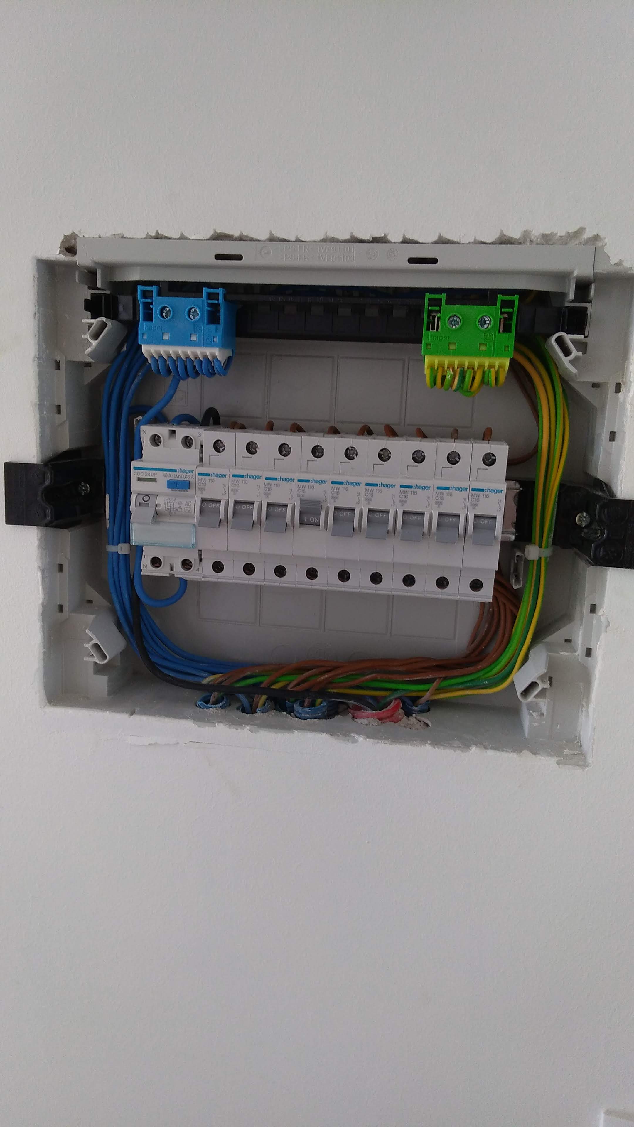 Electrical board Restoration in Housing